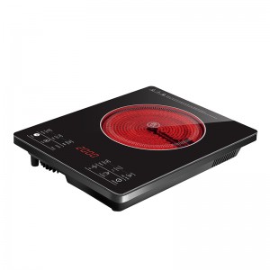 J21 New Design Ceramic Herd Hotels mit elektrischen Ofen Infrarotkocher Elektrische Keramikglas Einzelne heiße Platten